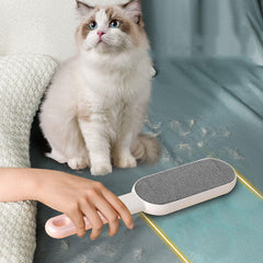 Double-Sided Clothing Pet Dust Hair Removal Brush