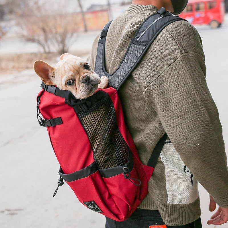 Pet Dog Carrier Bag For Dogs Backpack