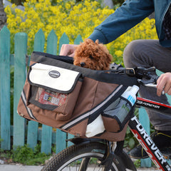 Pet Bicycle Carrier Cat Dog Bicycle Bag