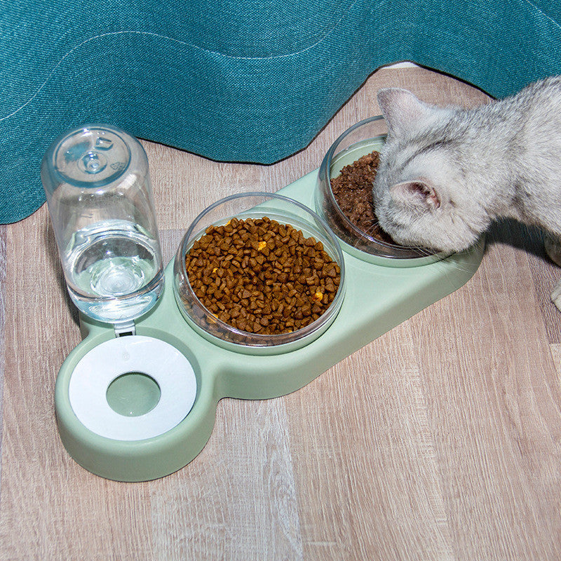 Pet Cat Bowl Automatic Feeder Dog Cat Food Bowl