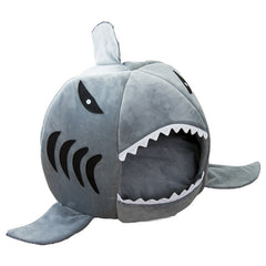 Creative Dual-Purpose Shark Pet Bed Small Dogs And Cats Warm Pet Bed