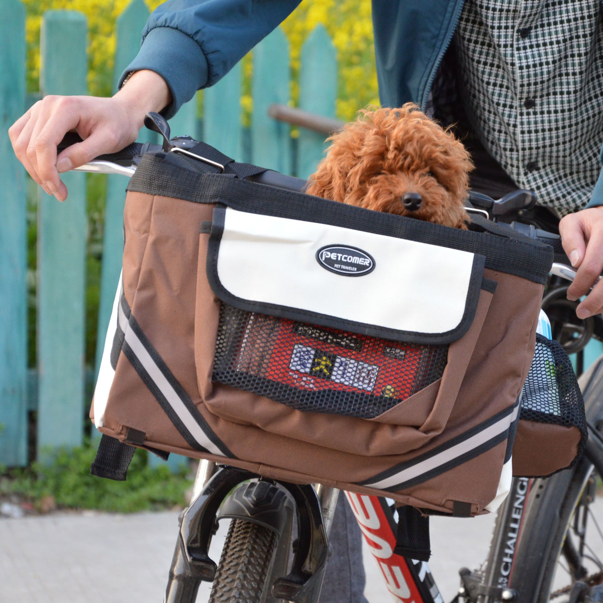 Pet Bicycle Carrier Cat Dog Bicycle Bag