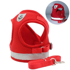 Reflective And Breathable Pet Harness